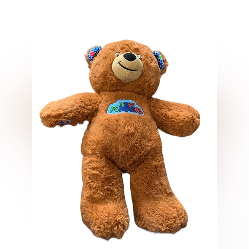 16" Build-A-Bear Workshop PJ MASKS Brown Teddy Bear Cub Plush BAB Doll Toy